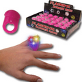 Pink Light Up Flashing LED Jelly Ring